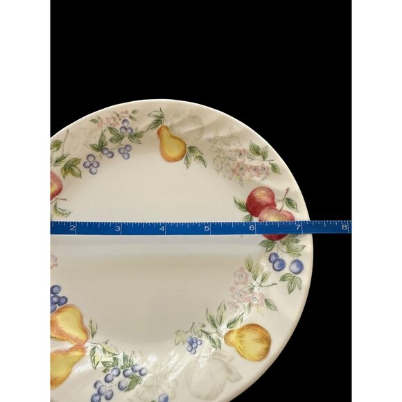 Corelle Chutney Garland Swirl Bread Plates Set of 4 Made in USA 7.25 Inches #3 - Picture 5 of 5